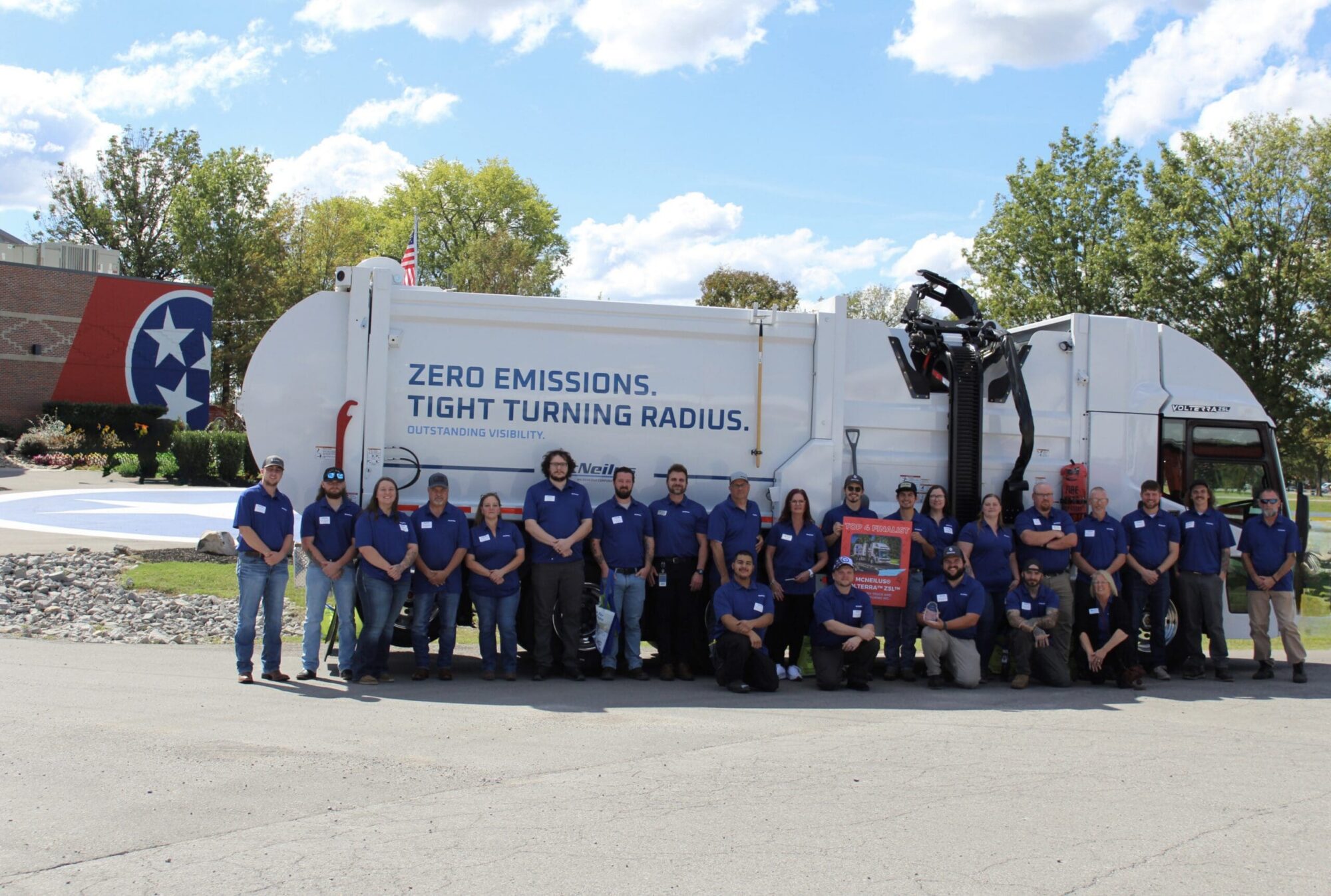 McNeilus Volterra Named 2025 Coolest Thing Made in Tennessee